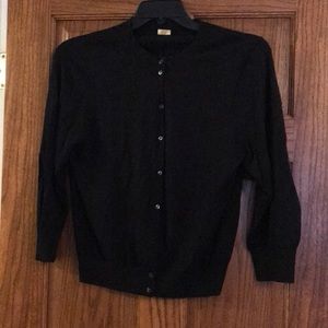 JCrew Button Front Cardigan, L